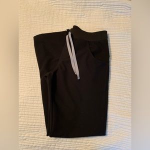 FIGS Kade Cargo Scrub Pants Black Size Small